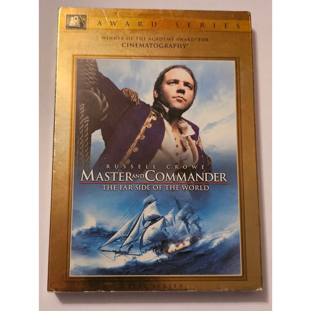Master and Commander The Far Side of the World DVD Award Series NEW SEALED